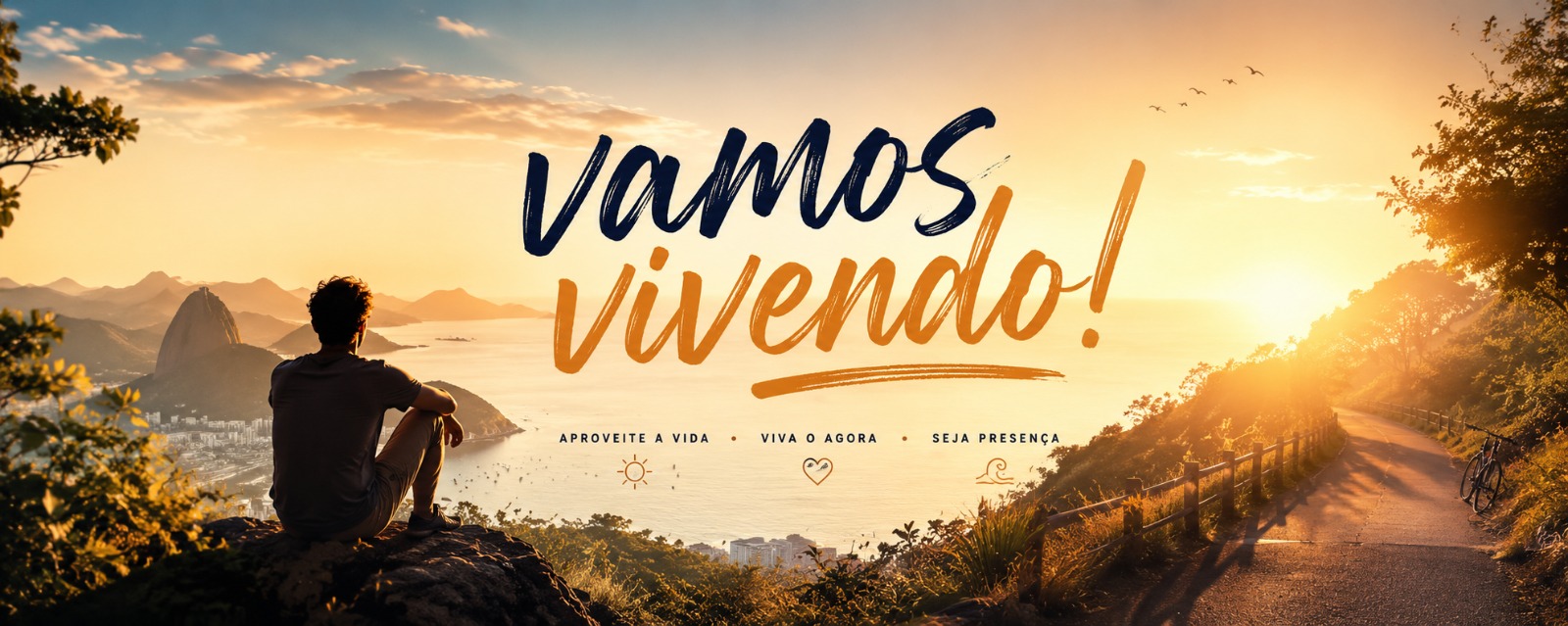 Vamos Vivendo - Aproveite a vida, viva o agora, seja presença